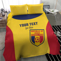Custom Chad Football Bedding Set Allez Les Sao