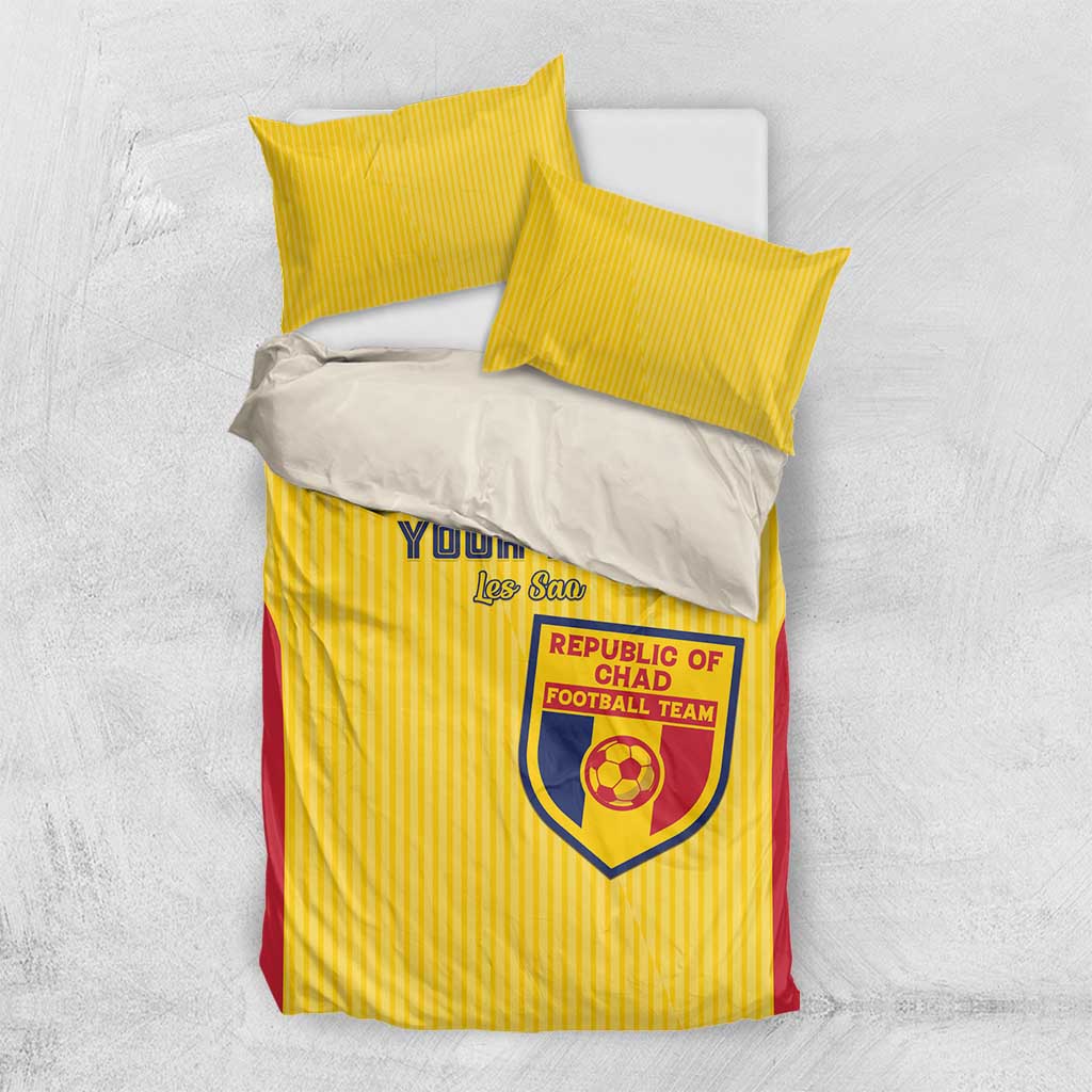 Custom Chad Football Bedding Set Allez Les Sao