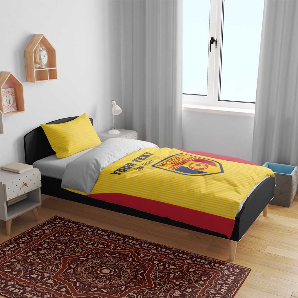 Custom Chad Football Bedding Set Allez Les Sao