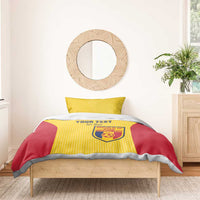 Custom Chad Football Bedding Set Allez Les Sao