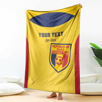 Custom Chad Football Blanket Allez Les Sao