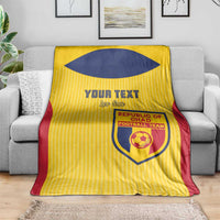 Custom Chad Football Blanket Allez Les Sao