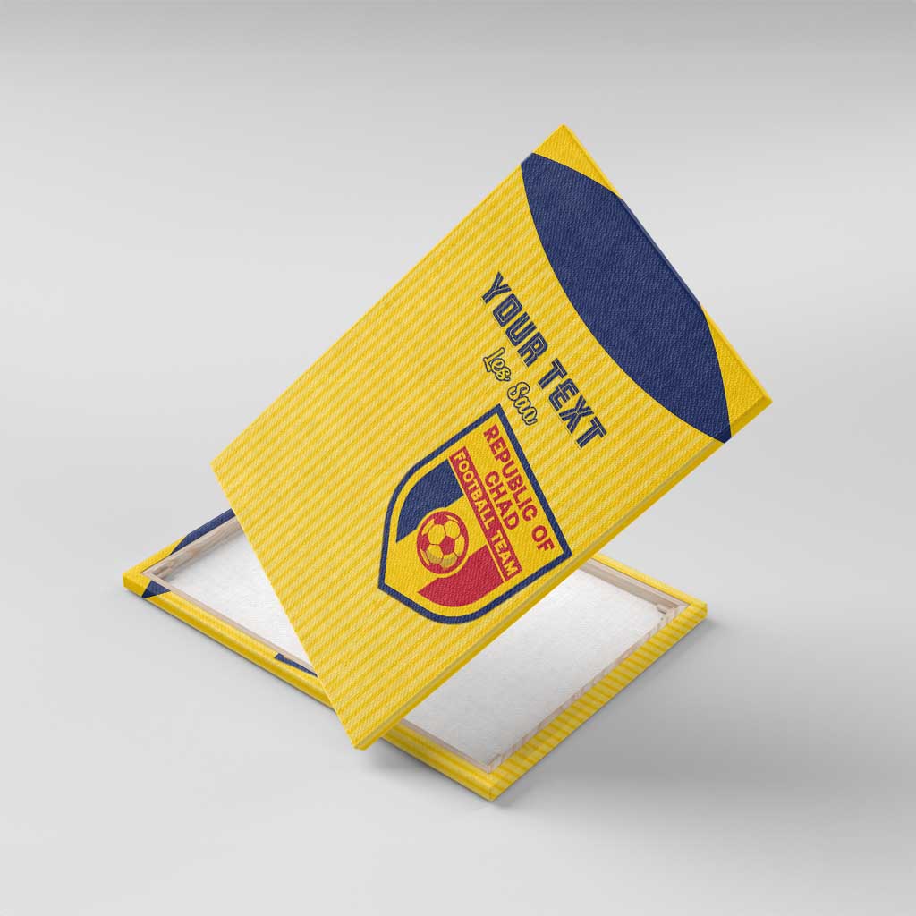 Custom Chad Football Canvas Wall Art Allez Les Sao