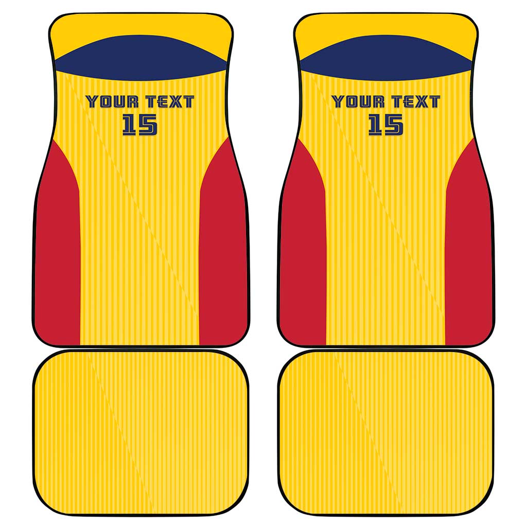 Custom Chad Football Car Mats Allez Les Sao