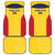 Custom Chad Football Car Mats Allez Les Sao