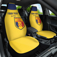 Custom Chad Football Car Seat Cover Allez Les Sao