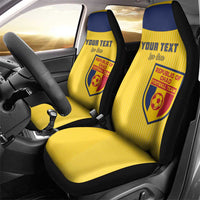 Custom Chad Football Car Seat Cover Allez Les Sao