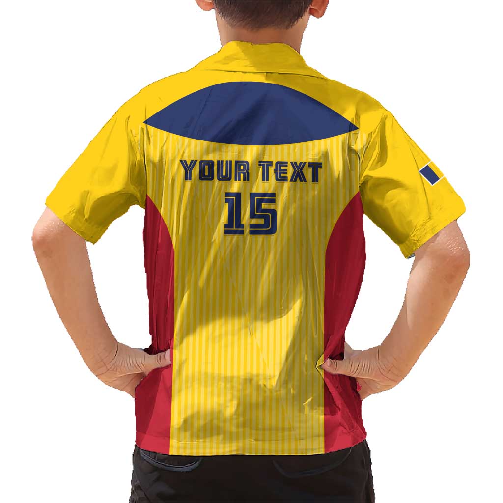 Custom Chad Football Family Matching Short Sleeve Bodycon Dress and Hawaiian Shirt Allez Les Sao