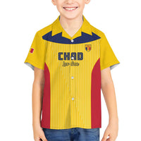 Custom Chad Football Family Matching Short Sleeve Bodycon Dress and Hawaiian Shirt Allez Les Sao