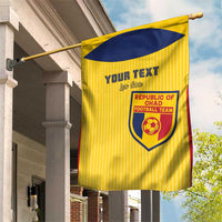 Custom Chad Football Garden Flag Allez Les Sao