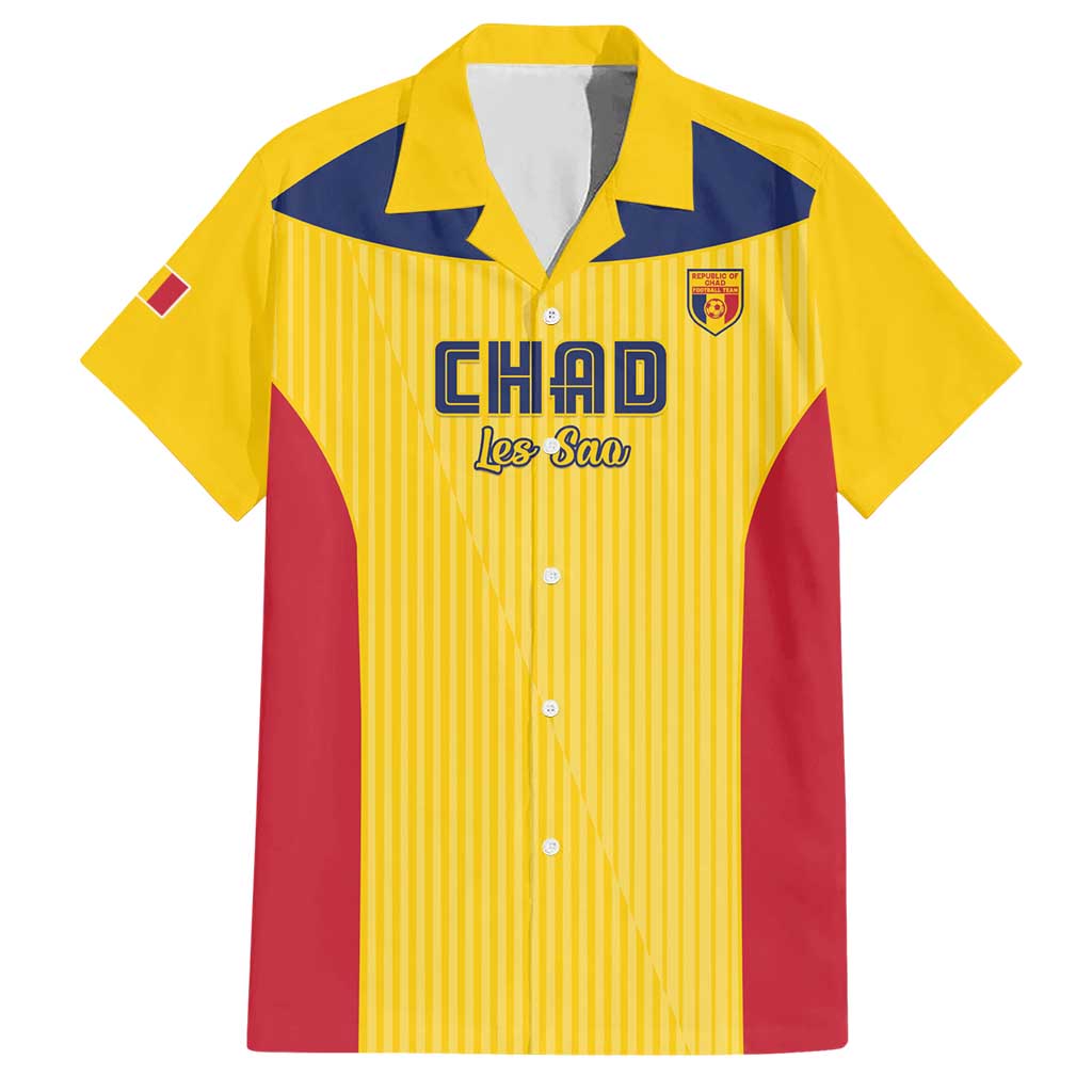 Custom Chad Football Hawaiian Shirt Allez Les Sao
