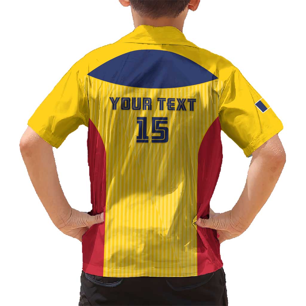 Custom Chad Football Kid Hawaiian Shirt Allez Les Sao