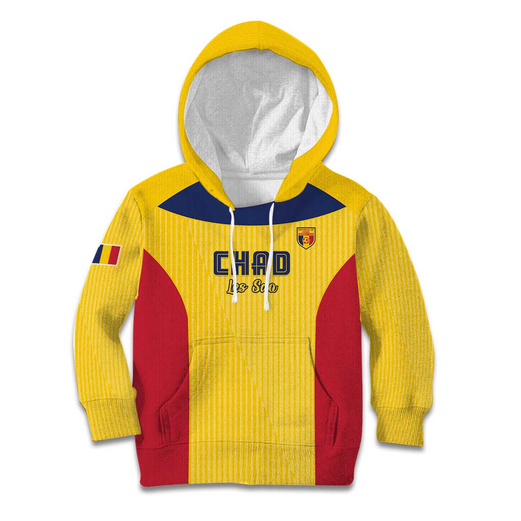 Custom Chad Football Kid Hoodie Allez Les Sao