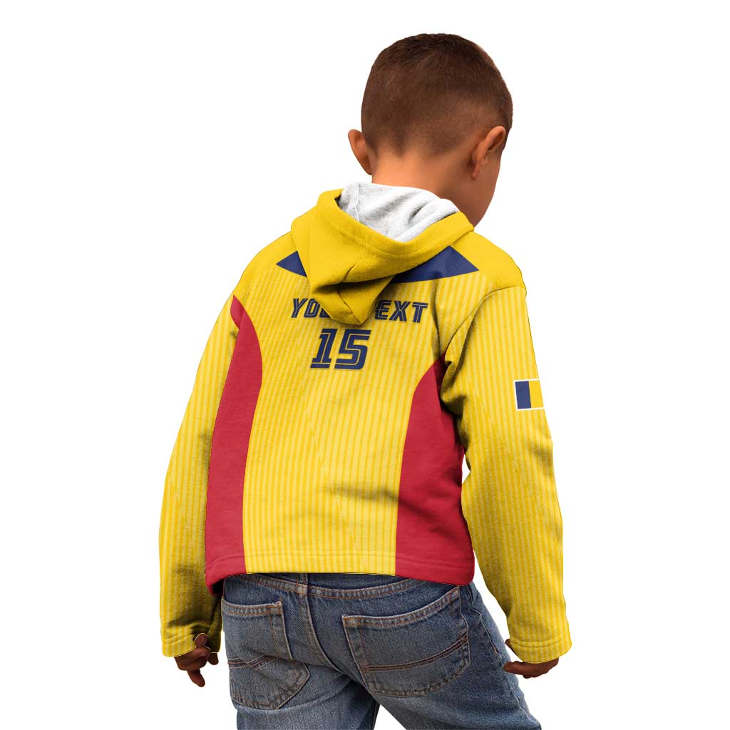 Custom Chad Football Kid Hoodie Allez Les Sao