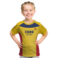 Custom Chad Football Kid T Shirt Allez Les Sao