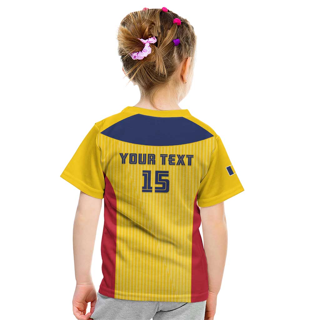 Custom Chad Football Kid T Shirt Allez Les Sao