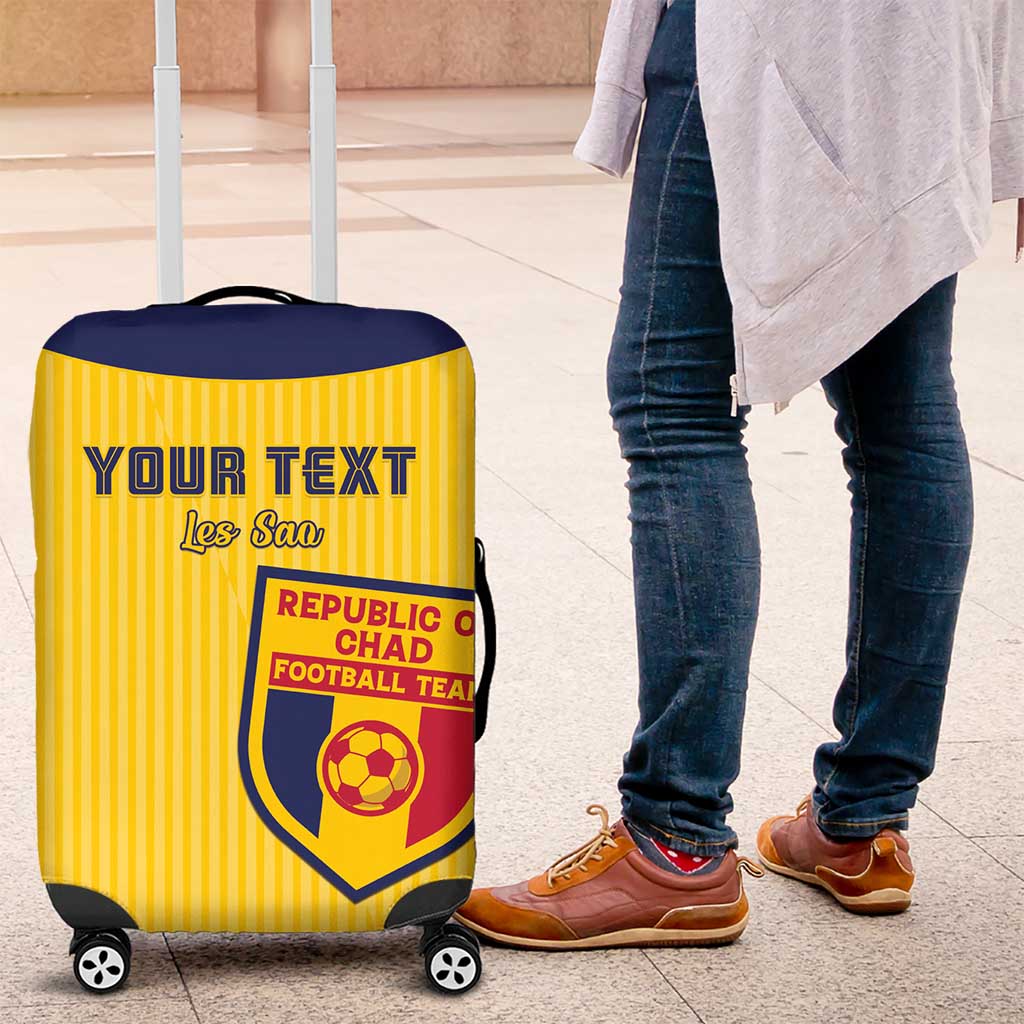 Custom Chad Football Luggage Cover Allez Les Sao