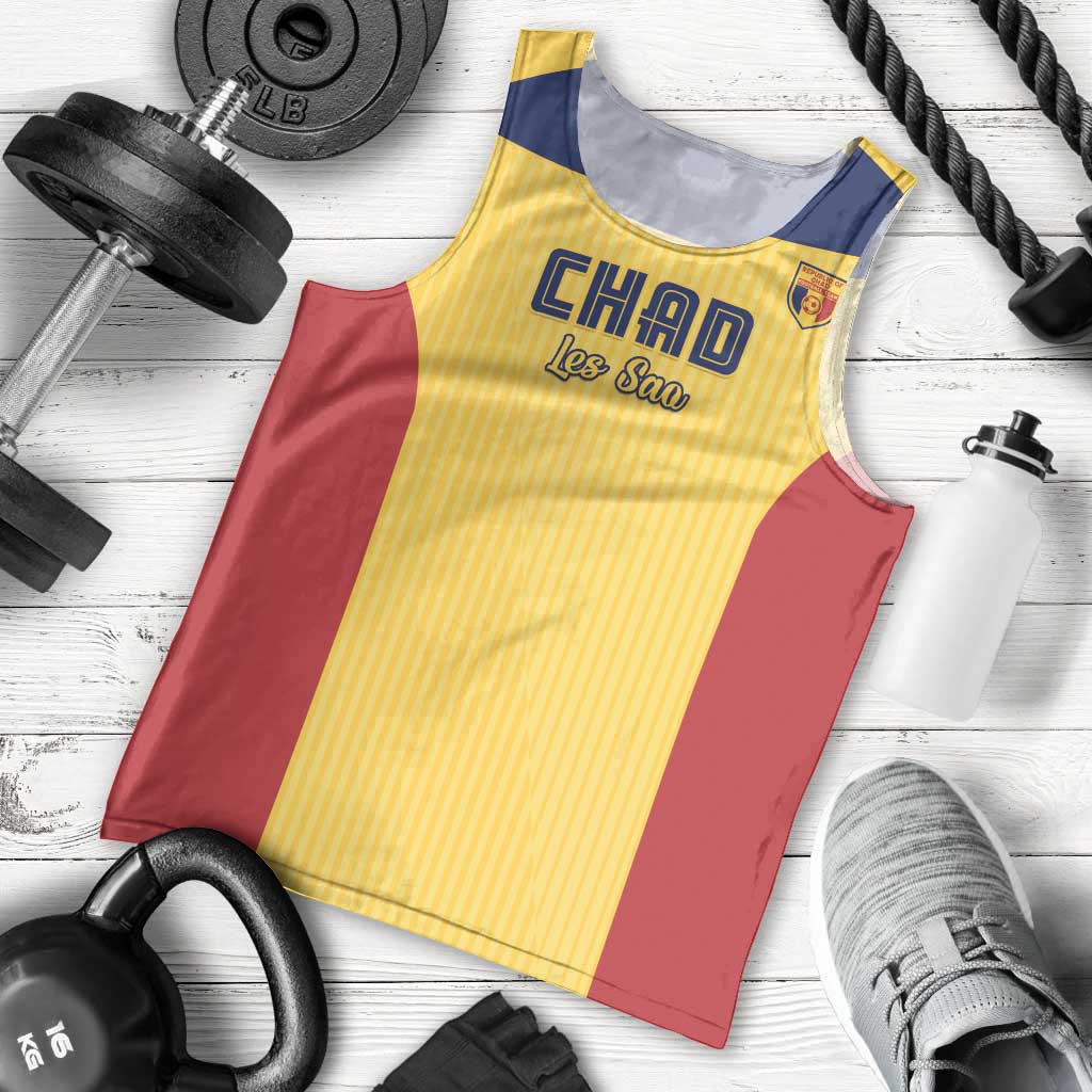 Custom Chad Football Men Tank Top Allez Les Sao