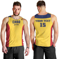 Custom Chad Football Men Tank Top Allez Les Sao