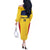 Custom Chad Football Off The Shoulder Long Sleeve Dress Allez Les Sao