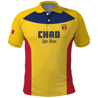 Custom Chad Football Polo Shirt Allez Les Sao