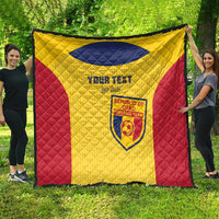 Custom Chad Football Quilt Allez Les Sao