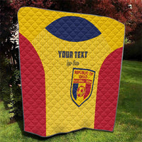 Custom Chad Football Quilt Allez Les Sao