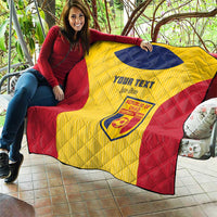 Custom Chad Football Quilt Allez Les Sao