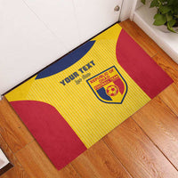 Custom Chad Football Rubber Doormat Allez Les Sao