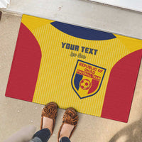 Custom Chad Football Rubber Doormat Allez Les Sao