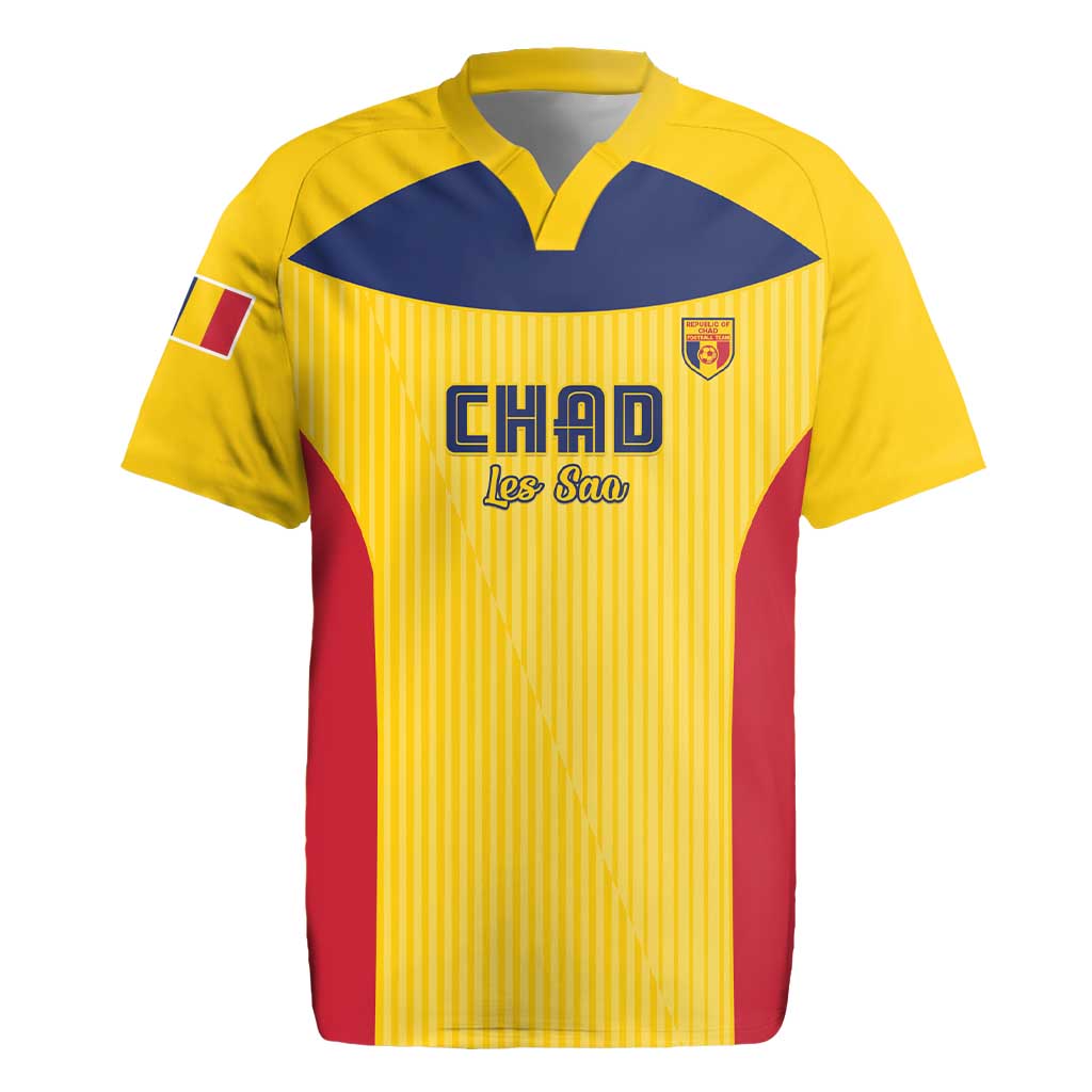 Custom Chad Football Rugby Jersey Allez Les Sao