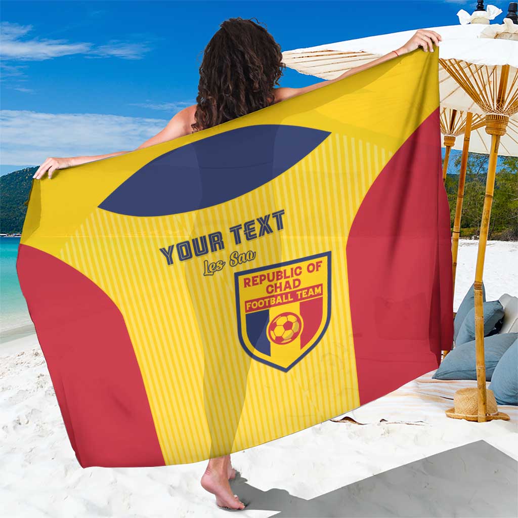 Custom Chad Football Sarong Allez Les Sao