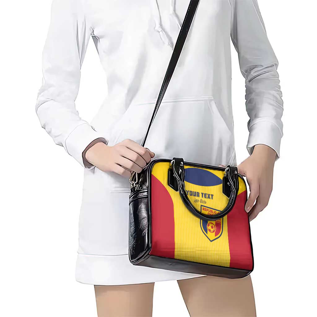 Custom Chad Football Shoulder Handbag Allez Les Sao