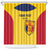 Custom Chad Football Shower Curtain Allez Les Sao
