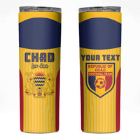 Custom Chad Football Skinny Tumbler Allez Les Sao