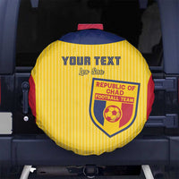 Custom Chad Football Spare Tire Cover Allez Les Sao