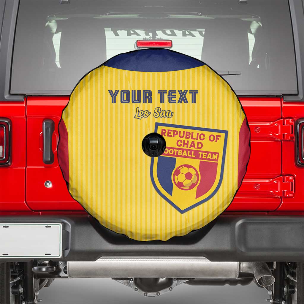 Custom Chad Football Spare Tire Cover Allez Les Sao