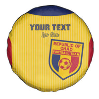 Custom Chad Football Spare Tire Cover Allez Les Sao