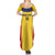Custom Chad Football Summer Maxi Dress Allez Les Sao