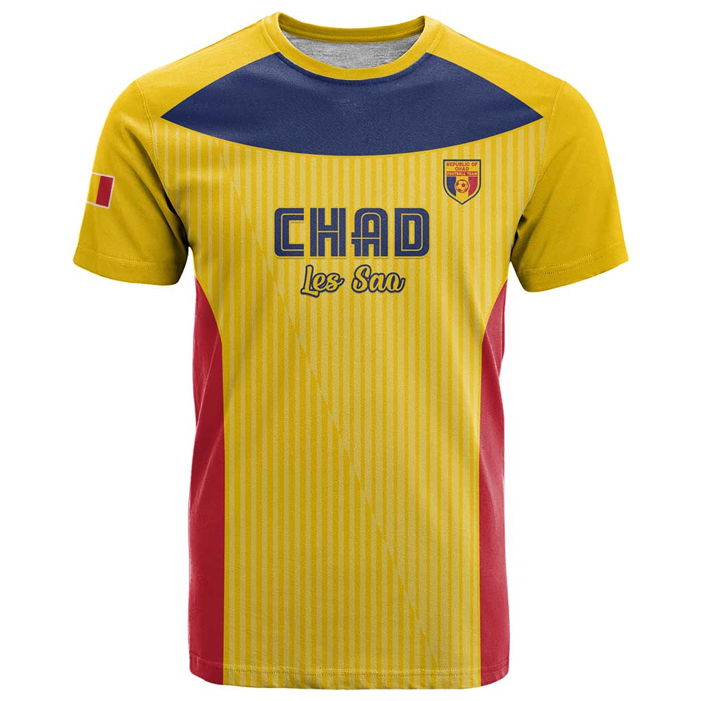 Custom Chad Football T Shirt Allez Les Sao