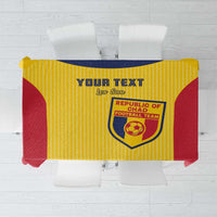 Custom Chad Football Tablecloth Allez Les Sao