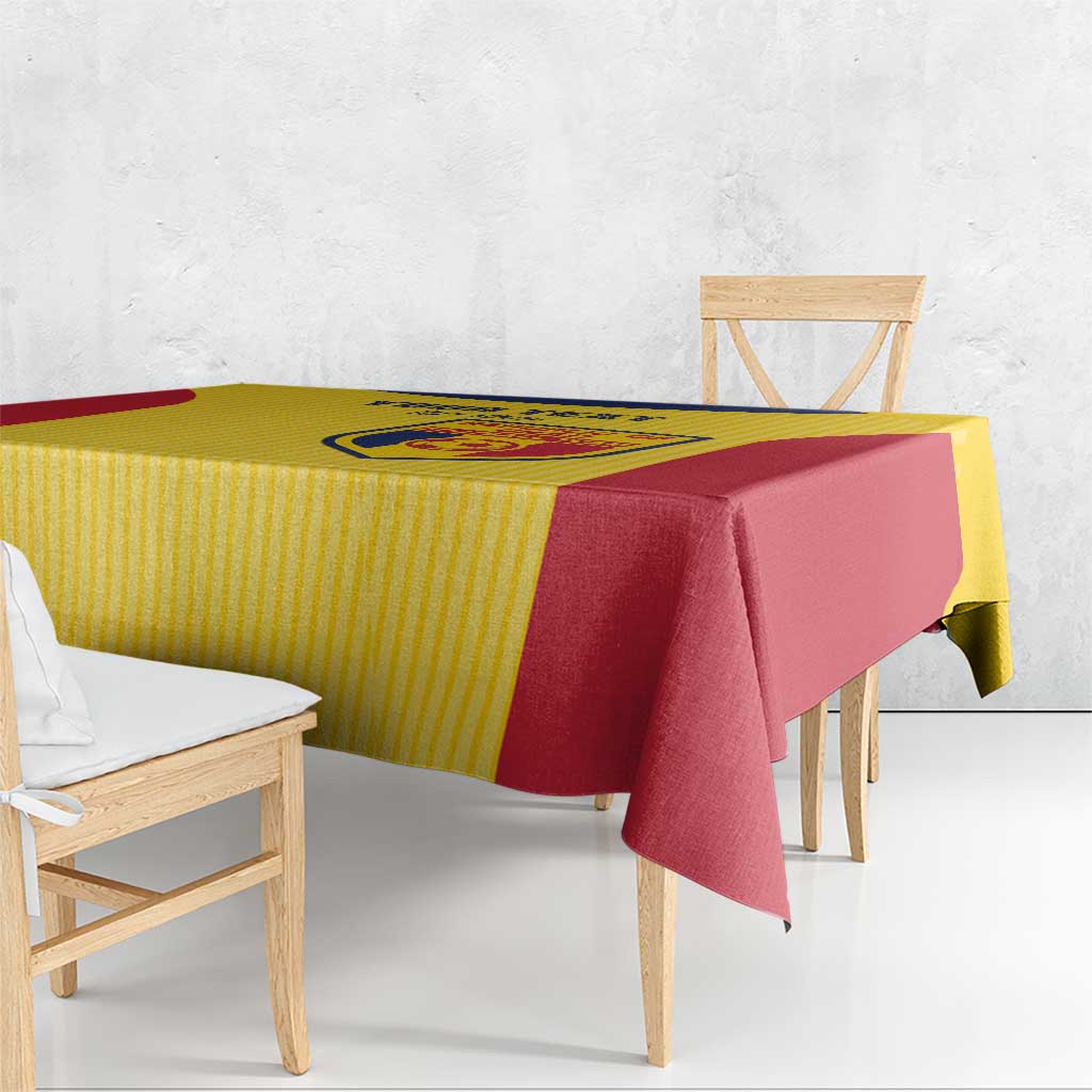 Custom Chad Football Tablecloth Allez Les Sao