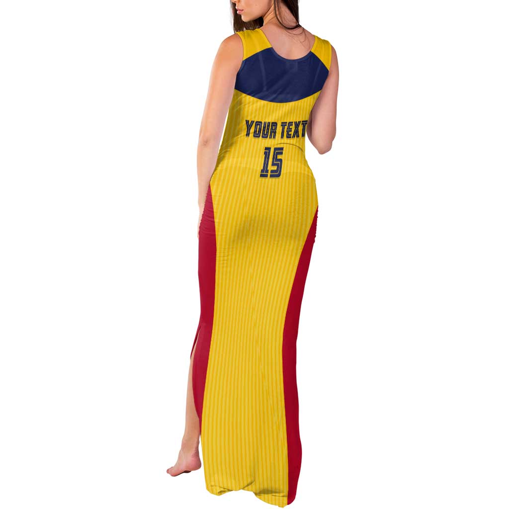 Custom Chad Football Tank Maxi Dress Allez Les Sao
