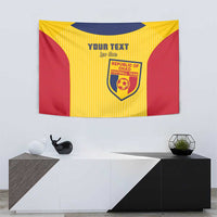 Custom Chad Football Tapestry Allez Les Sao