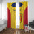 Custom Chad Football Window Curtain Allez Les Sao