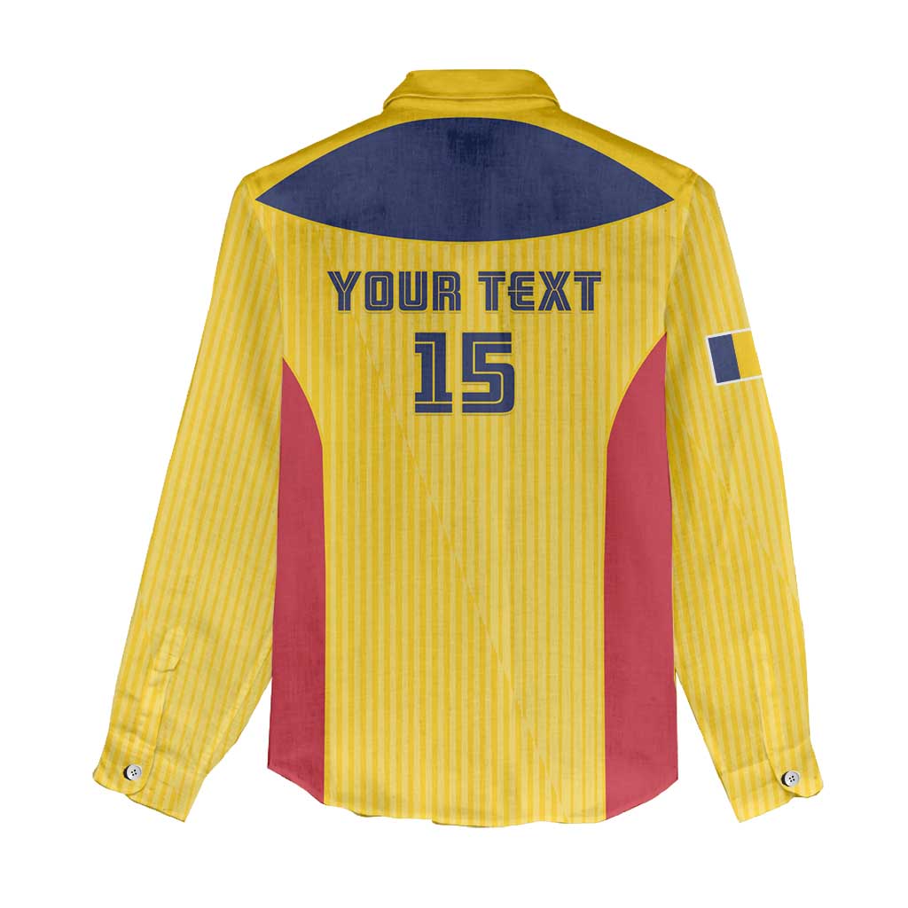 Custom Chad Football Women Casual Shirt Allez Les Sao