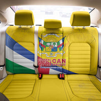 Central African Republic Independence Day Back Car Seat Cover Coat Of Arms Proteas