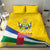 Central African Republic Independence Day Bedding Set Coat Of Arms Proteas