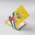 Central African Republic Independence Day Canvas Wall Art Coat Of Arms Proteas