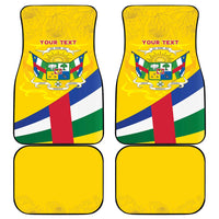Central African Republic Independence Day Car Mats Coat Of Arms Proteas
